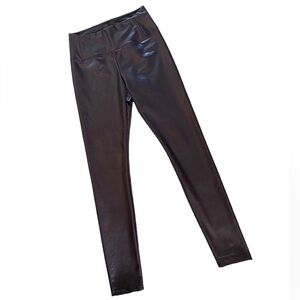 7 For All Mankind Pleather Leggings Size S